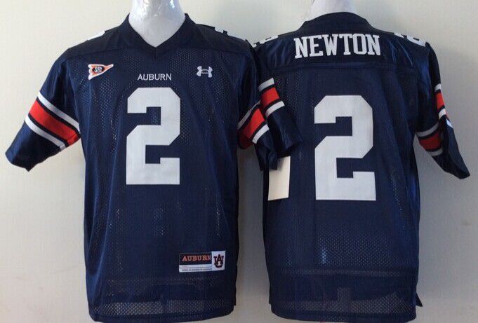 Men Auburn Tigers #2 Newton Blue 2025 NCAA Jersey